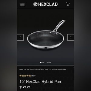 10" HexClad Hybrid Pan